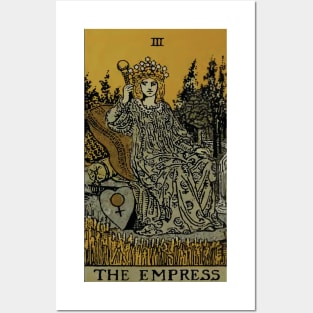 The Empress Tarot Card Posters and Art